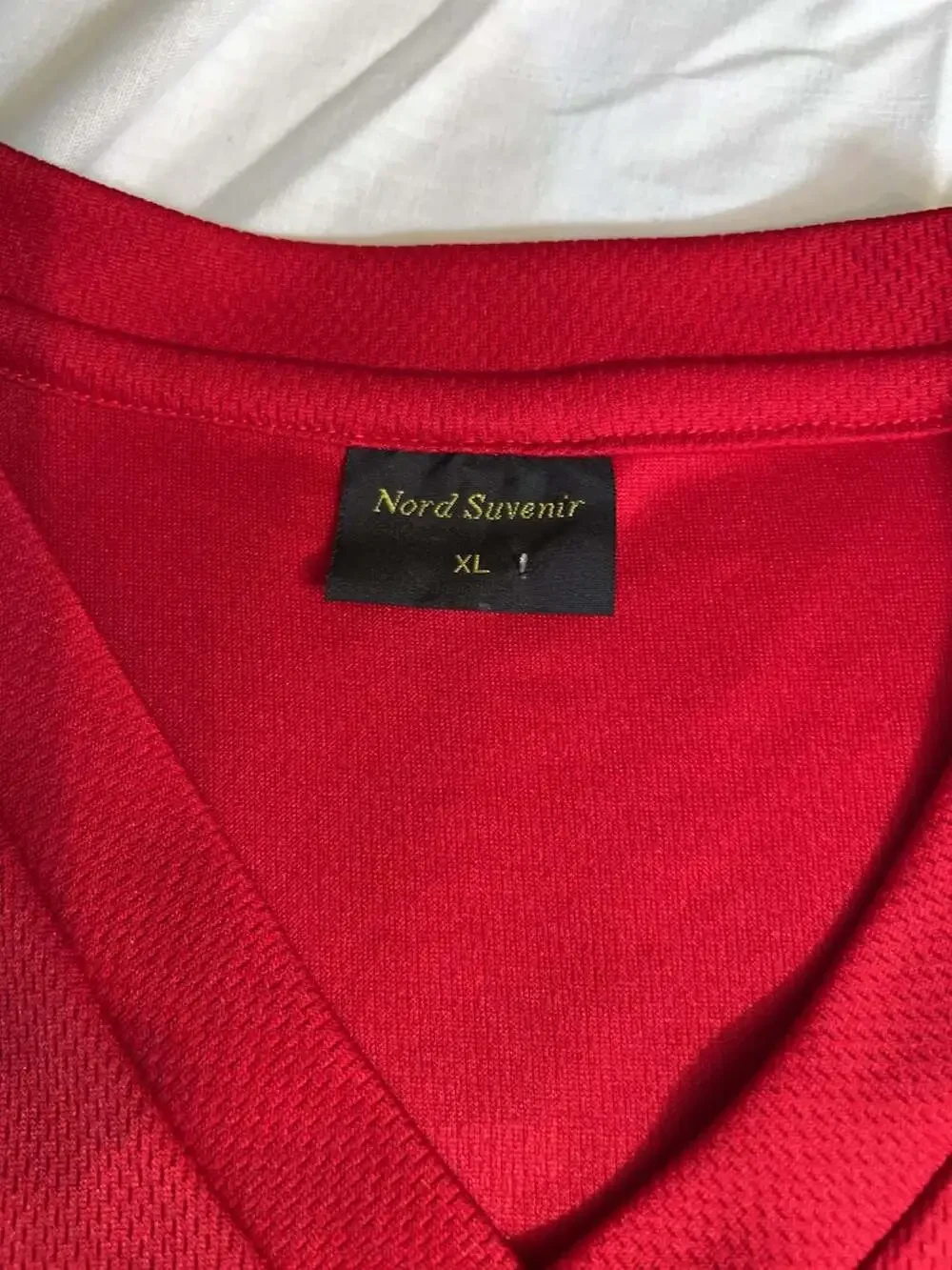 Nord Suvenir Norway Flag V-Neck Jersey Shirt Size XL - Picture 2 of 5